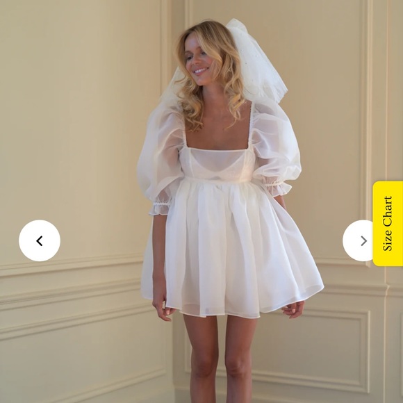 Selkie Dresses & Skirts - Selkie The Ivory Puff Dress